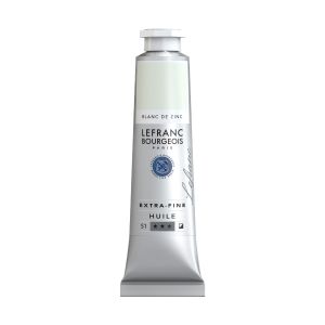 สีน้ำมัน Lefranc Bourgeois รุ่นเอ็กซ์ตร้าไฟน์ออย 40มล S1 #009 ZINC WHITE