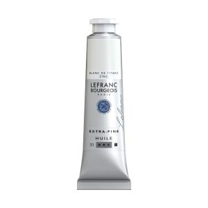สีน้ำมัน Lefranc Bourgeois รุ่นเอ็กซ์ตร้าไฟน์ออย 40มล S1 #013 TITANIUM ZINC WHITE
