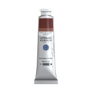 สีน้ำมัน Lefranc Bourgeois รุ่นเอ็กซ์ตร้าไฟน์ออย 40มล S1 #481 BURNT SIENNA