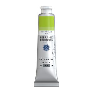 สีน้ำมัน Lefranc Bourgeois รุ่นเอ็กซ์ตร้าไฟน์ออย 40มล S2 #509 CHROME GREEN LIGHT