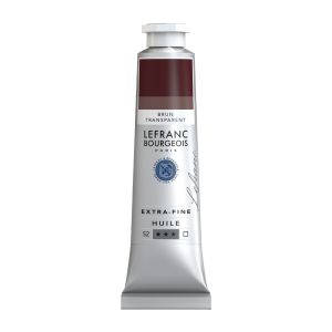 สีน้ำมัน Lefranc Bourgeois รุ่นเอ็กซ์ตร้าไฟน์ออย 40มล S2 #110 TRANSPARENT BROWN