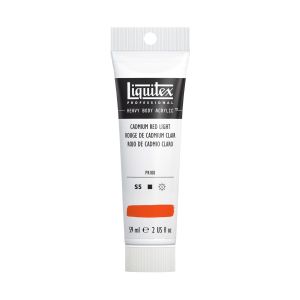 สีอะคริลิค Liquitex รุ่นโปรเฮฟวี่บอดี้ 59มล. S5 #152 CADMIUM RED LIGHT ROW
