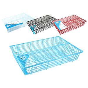 ตะกร้าเอกสารแบบลวด โรบิน 1 ชั้น No.400 (คละสี)