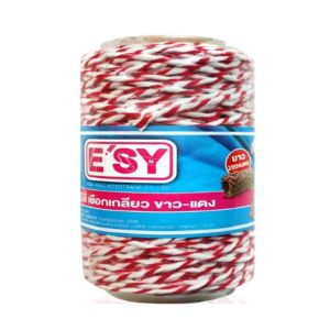 เชือกเกลียวขาวแดง Easy ยาว 200 เมตร