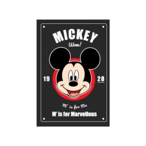 สมุดบันทึกปก PP 8.5*12.5 ลาย Mickey Mouse - 317