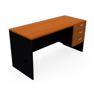 โต๊ะสำนักงานลิ้นชัก 1 ข้างมี 3 ชั้น โตไก SD-04