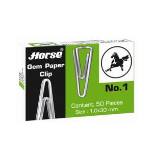 ลวดเสียบ ตราม้า แบบเหลี่ยม No.1