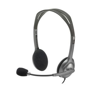 หูฟังพร้อมไมโครโฟน Logitech Stereo Headset H110