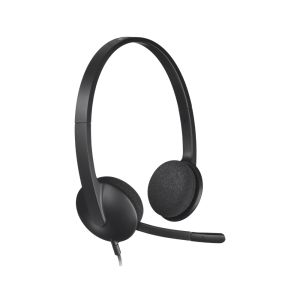 หูฟังพร้อมไมโครโฟน Logitech USB Headset H340