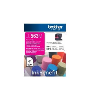 ตลับหมึกอิงค์เจ็ท Brother รุ่น LC-563M สีชมพูมาเจนต้า
