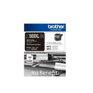 ตลับหมึกอิงค์เจ็ท Brother รุ่น LC-569XLBK สีดำ