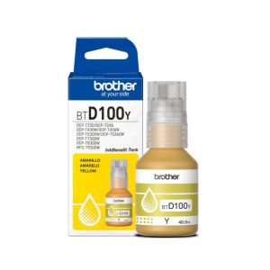 หมึกเติมอิงค์เจ็ท Brother รุ่น BT-D100Y สีเหลือง