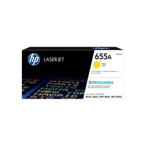 ตลับหมึกเลเซอร์ปริ้นเตอร์ HP 655A (CF452A) สีเหลือง