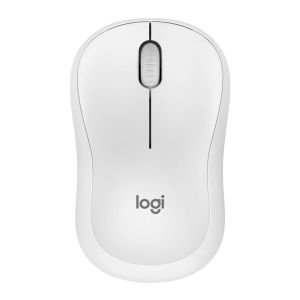 เมาส์ไร้สาย Logitech Silent Bluetooth Mouse M240 สีขาว
