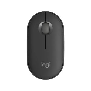 เมาส์ไร้สาย Wireless&BT Logitech Pebble Mouse 2 M350S สีแกรไฟต์