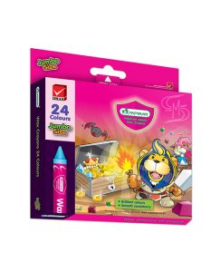 สีเทียน Master Art ขนาดจัมโบ้ 24 สี 
