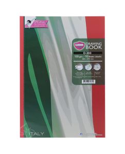 สมุดวาดภาพ Master Art รุ่น D-303 150G 10 แผ่น (คละลาย)