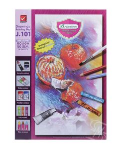 สมุดวาดภาพลายรังผึ้ง Master Art J101