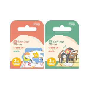 วาชิเทป ตราช้าง ลิควิดแคท V.2 15มม.x3ม.