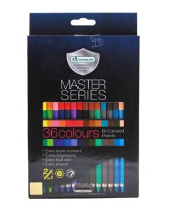 สีไม้ Master Art 2หัว 36สี รุ่น Master Series 