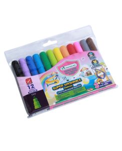 ปากกาเมจิกล้างออกได้ Master Art 12 สี 