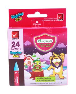 สีเทียน Master Art ขนาดกลาง 24 สี 