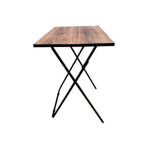 โต๊ะพับเอเนกประสงค์ โตไก รุ่นพับข้างสี Warm Teak