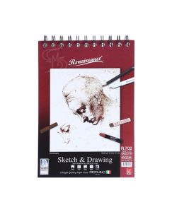 สมุดสเก็ตช์ (ริมลวด) Renaissance & Fabriano รุ่น R702 ขนาดA5 