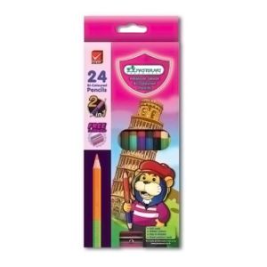 (Clearance) สีไม้ 2 หัว 24 สี Master Art (SD087005)