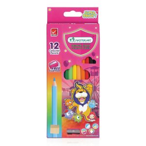 (Factory Clear) สีไม้แท่งยาว 12 สี มาสเตอร์อาร์ตรุ่น Original