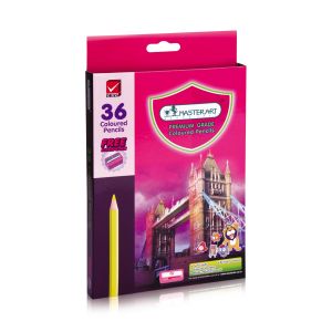 (Factory Clear) สีไม้แท่งยาว 36สี มาสเตอร์อาร์ตรุ่น Original