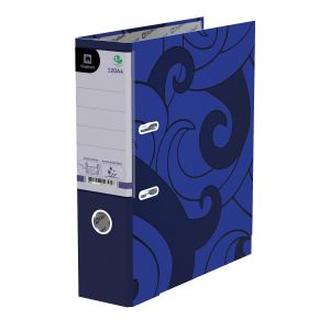 (Factory Sale) แฟ้มสันกว้าง ตราช้าง รุ่น 120A4 สีน้ำเงิน (แพ็ค 6)