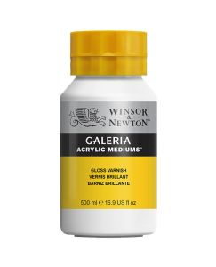 สื่อผสมสีอะคริลิคกรอสวานิช 500มล. #3050801 Winsor & Newton