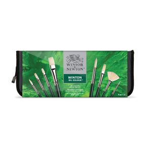 ชุดพู่กันสีน้ำมันพร้อมกระเป๋า Winsor & Newton #1490003