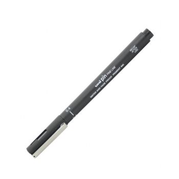 ปากกาหัวเข็ม UNI PIN 04-200 สีดำ