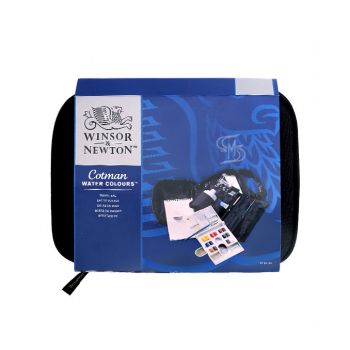 ชุดสีน้ำแบบพกพา Winsor & Newton Cotman Travel Bag รุ่น 039418