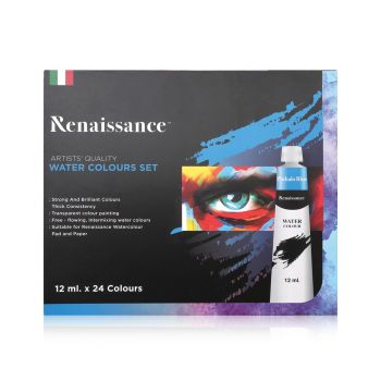 สีน้ำ Renaissance ชุด 24 สี 12 มล.
