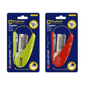 เครื่องเย็บ ตราช้าง LE-10 บลิสเตอร์ (คละสี)