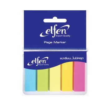 Elfen เอลเฟ่น กระดาษโน๊ต อินเด็กซ์ 5 สี 25 แผ่น (5 เล่ม/แพ็ค)