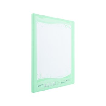 (1Free1) แฟ้มโชว์เอกสาร ตราช้าง รุ่น PF01 ขนาด A4 สีอความารีน