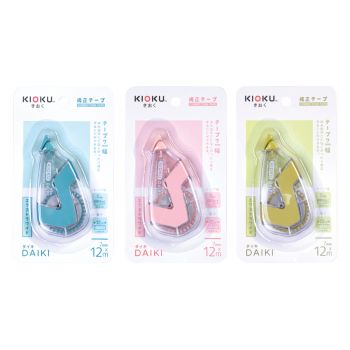 เทปลบคำผิด Kioku ไดกิ 7มม. x 12ม. คละสี