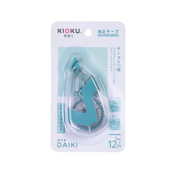 เทปลบคำผิด Kioku ไดกิ 7มม. x 12ม.  สีฟ้า