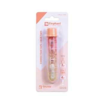 เทปลบคำผิด & เทปกาว ตราช้าง CGT กลูนี่ สีส้ม