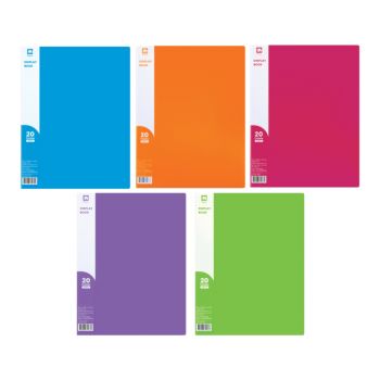 แฟ้มโชว์เอกสาร 20 ซอง (เติมไส้ไม่ได้) ตราช้าง NR20