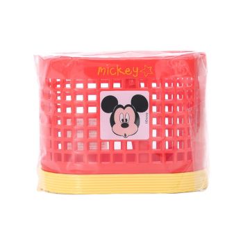 ตะกร้าแบ่งช่อง ลาย Mickey mouse - 009 (คละสี)