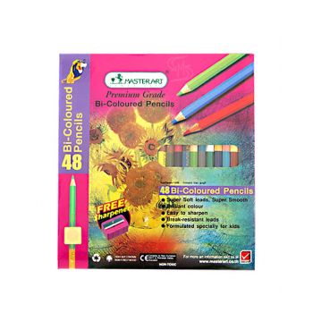 สีไม้ 2 หัว 48 สี มาสเตอร์อาร์ต