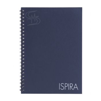 สมุดบันทึกปกอ่อนริมลวด ตราช้าง รุ่น ISPIRA-201 ขนาด A5 (คละสี) 