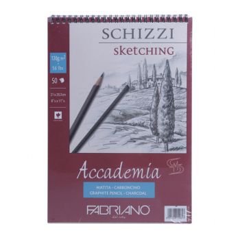 กระดาษวาดภาพ Fabriano Accademia 120แกรม 50แผ่น