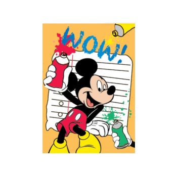 สมุดบันทึกปกอ่อนปั๊มฟอยล์ Mickey Mouse - 246