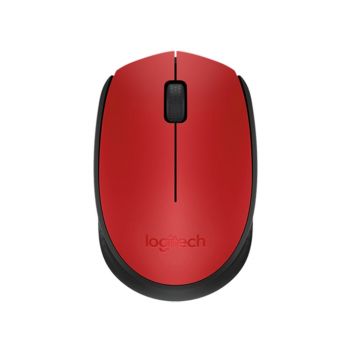 เมาส์ไร้สาย Logitech Wireless Mouse M171 สีแดง